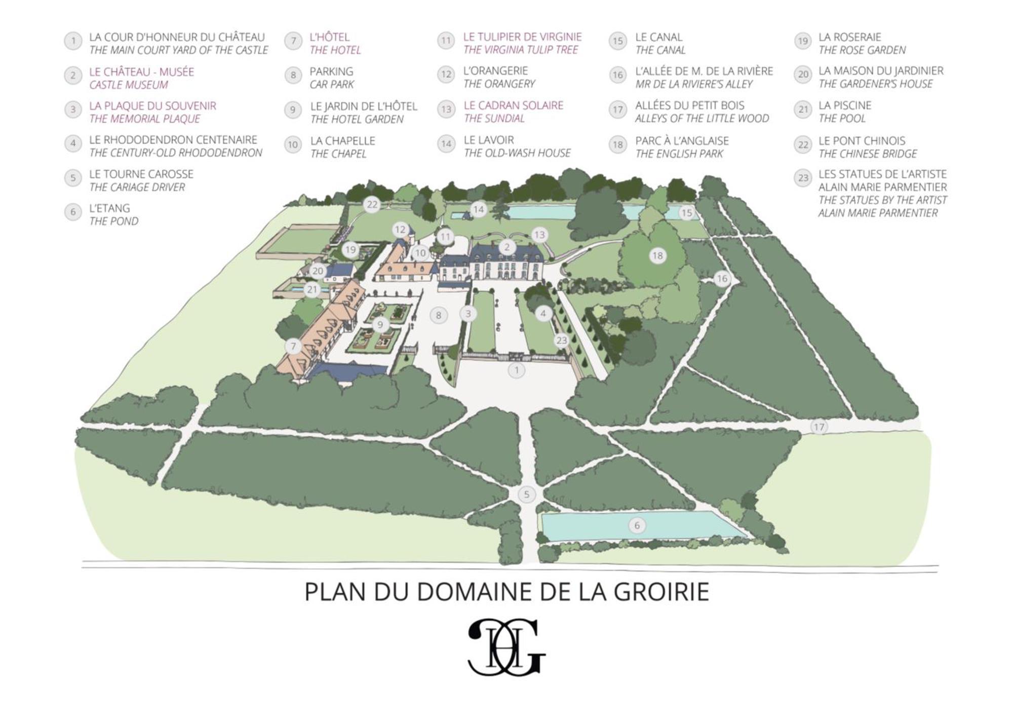 Hotel Du Domaine De La Groirie - Le Mans Trange Exterior foto